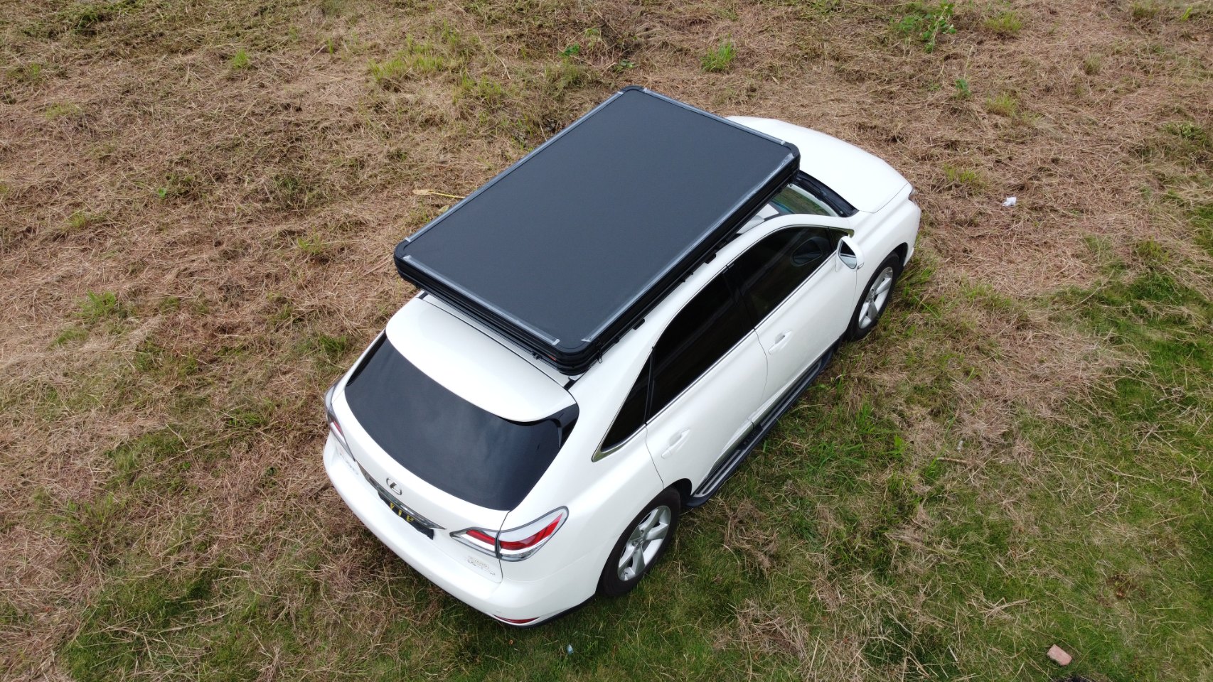 All Season Car Suv Hard Shell Roof Top Tents Automatic Aluminum Alloy Vertical Camping Camper Van Rooftop Tents for 2-4 Personal WP6010