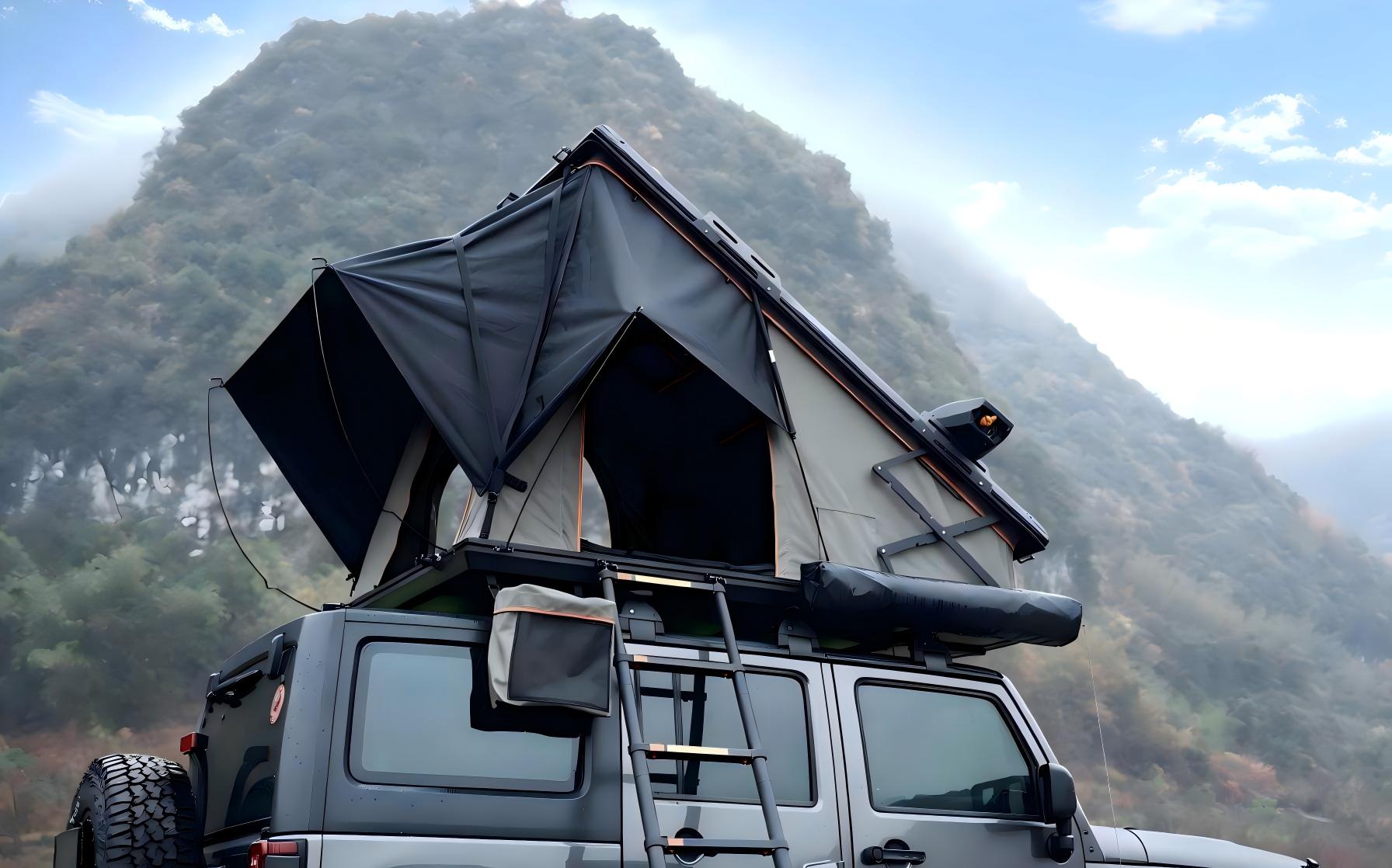 WAYPARK WP6009-2 premium X-Lift clamshell roof tent ODM project