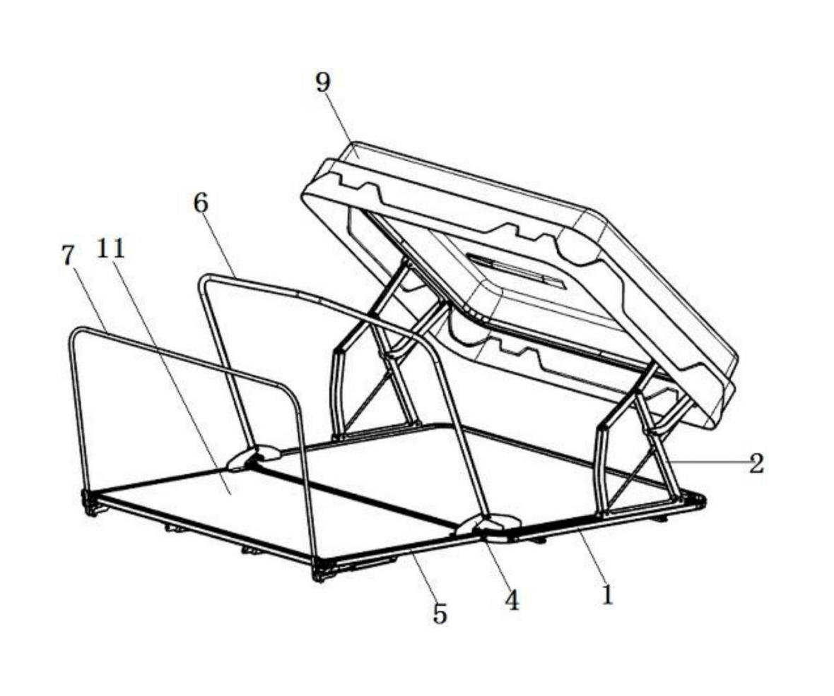 WAYPARK patented side-opening folding roof tent structure