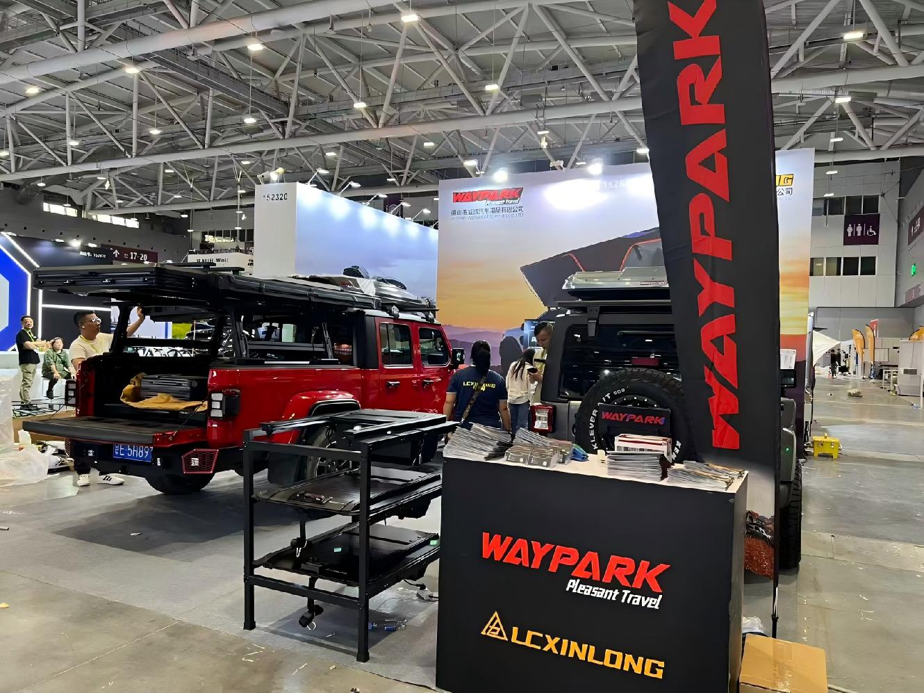 WAYPARK team with international roof tent customers