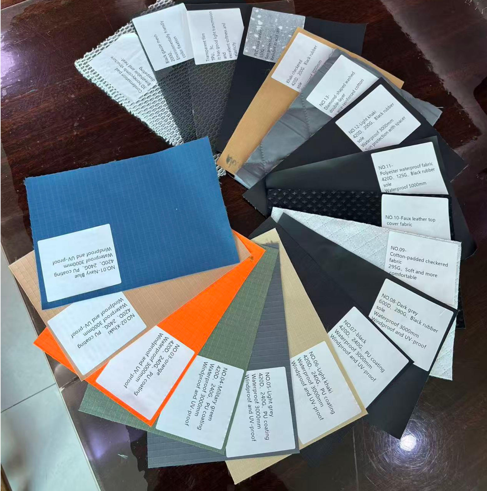 WAYPARK custom roof tent fabric color options
