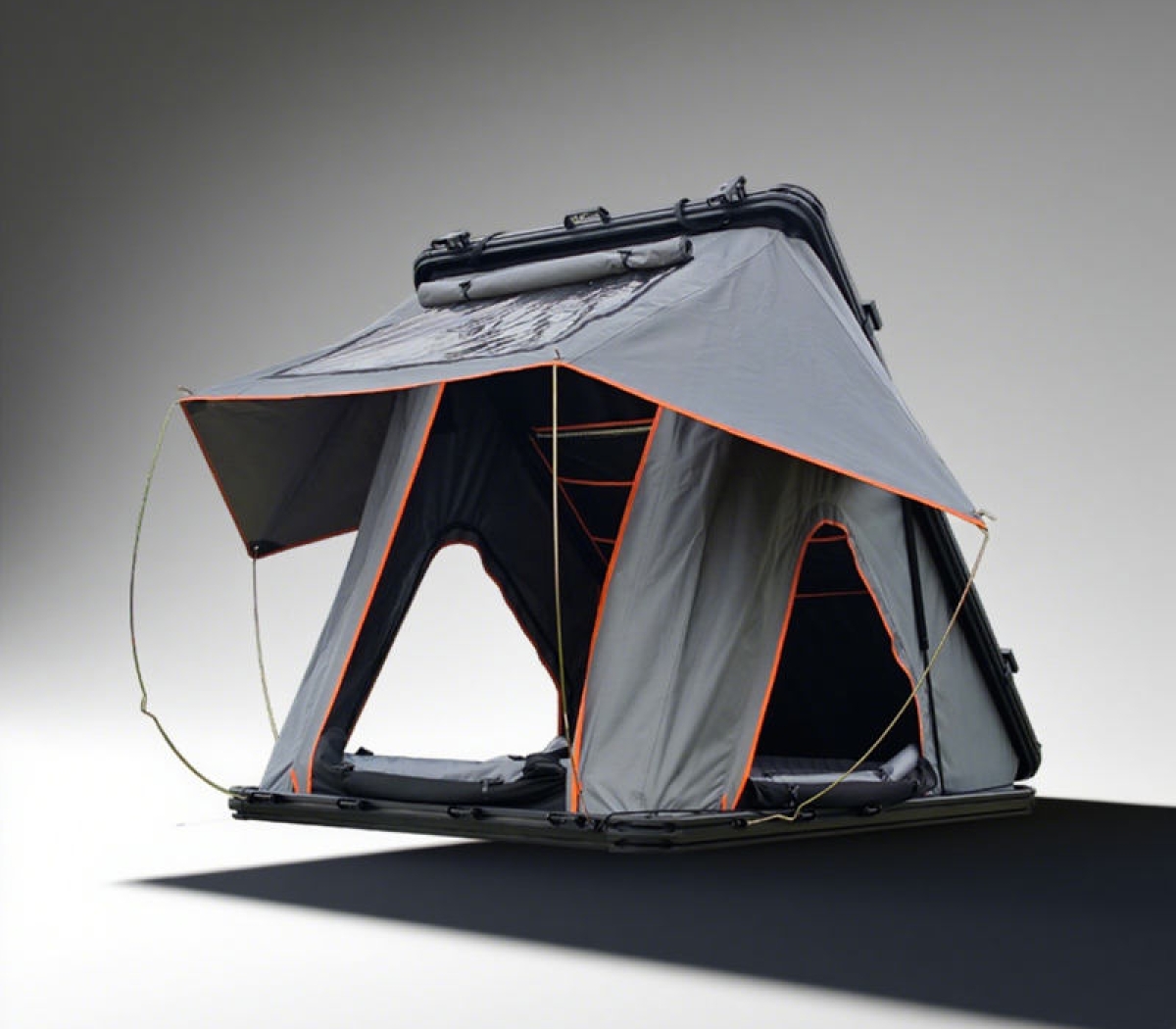 2025 NEW Ultralight Aluminum Alloy Triangle Outdoor 4x4 Truck SUV Pickup Car Tent 2-3 Person Roof Tops Tents for Camping WP6003